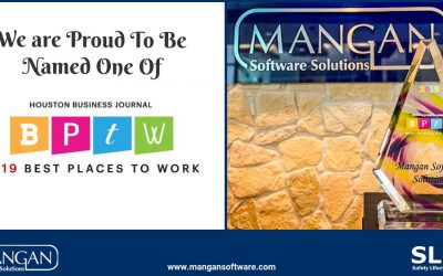 Mangan Software Solutions Announced Winner of the Best Places to Work Award 2019