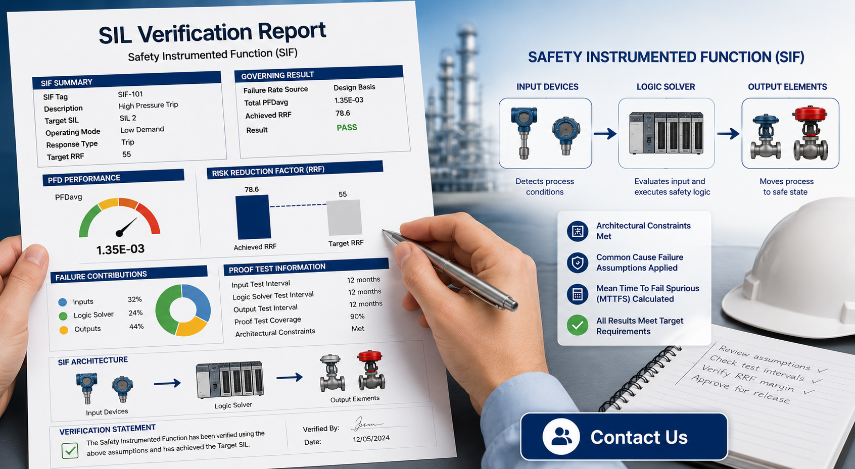 computer base interlocking (cbi) - (sistem... SIL Calculation Reports | Instrumented Systems Guide